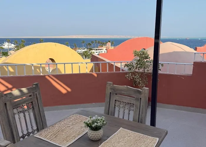 Apartment Private Rooftop Two Bedroom Seaview Panorama Hurghada